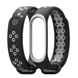 Sport Mi Band 3 4 Strap wrist strap for Xiaomi mi band 3 sport Silicone Bracelet for Mi band 4 3 band3 smart watch bracelet