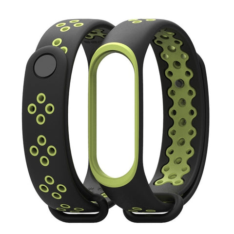 Sport Mi Band 3 4 Strap wrist strap for Xiaomi mi band 3 sport Silicone Bracelet for Mi band 4 3 band3 smart watch bracelet