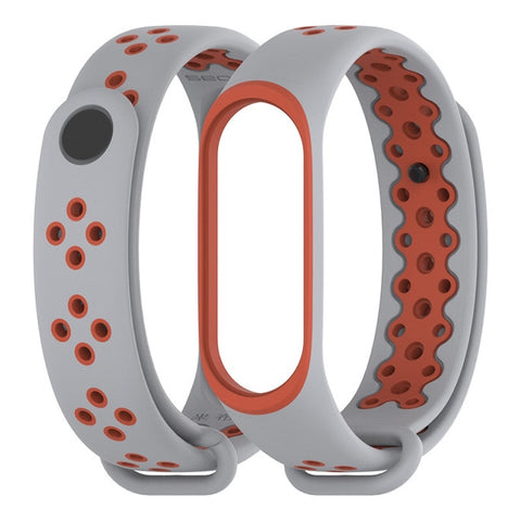 Sport Mi Band 3 4 Strap wrist strap for Xiaomi mi band 3 sport Silicone Bracelet for Mi band 4 3 band3 smart watch bracelet