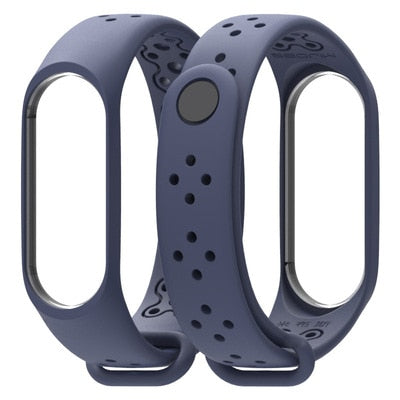 Sport Mi Band 3 4 Strap wrist strap for Xiaomi mi band 3 sport Silicone Bracelet for Mi band 4 3 band3 smart watch bracelet