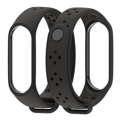 Sport Mi Band 3 4 Strap wrist strap for Xiaomi mi band 3 sport Silicone Bracelet for Mi band 4 3 band3 smart watch bracelet
